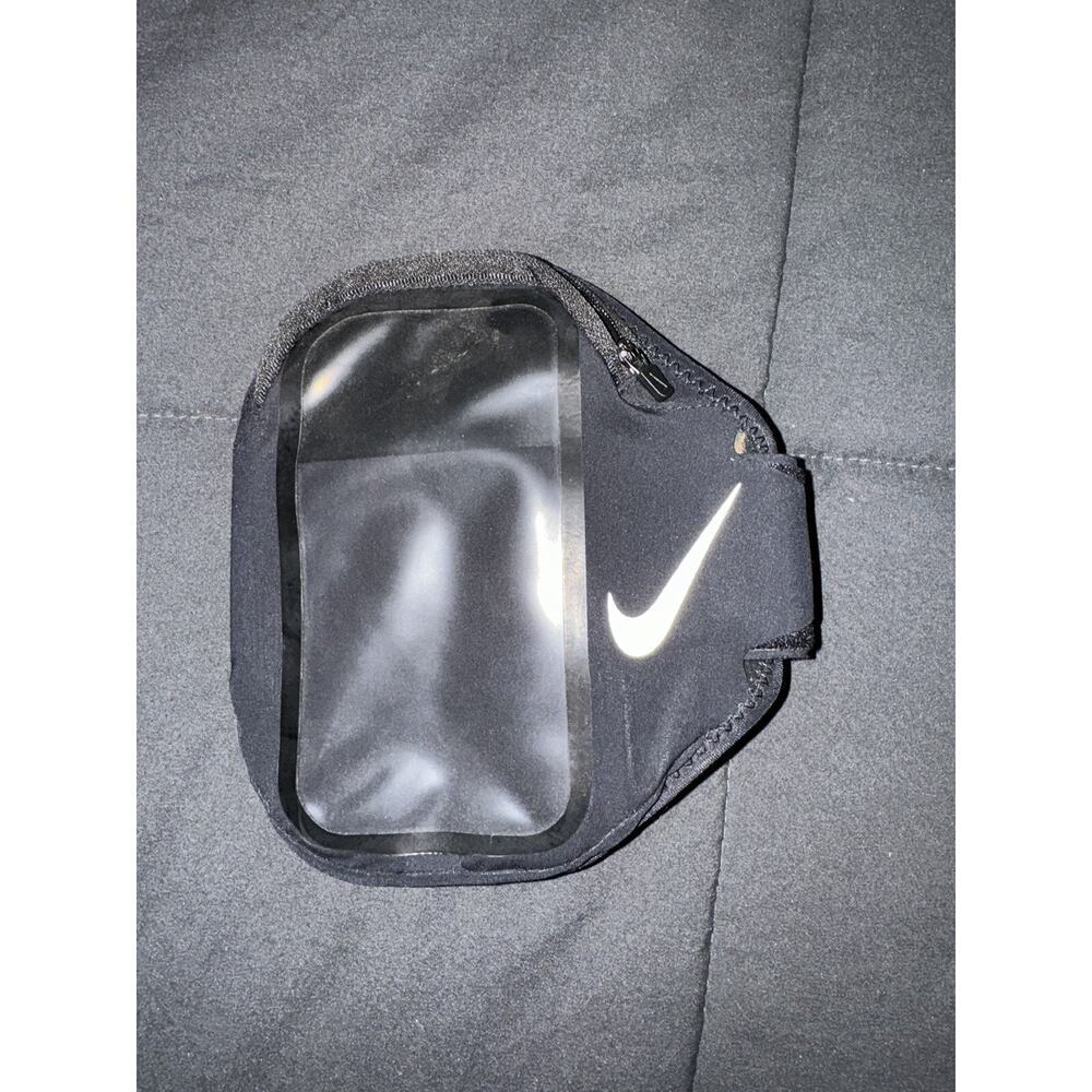 Unisex Nike Lean Running Arm Band, NRN65082 O/S Black Fits Most Smart Phones‎